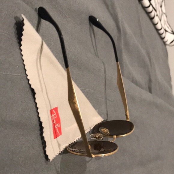 Gold pink sunglasses - Picture 3 of 5